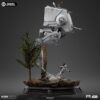 Estatua AT-ST y Chewbacca Star Wars Demi Art Scale 1/20 Iron Studios
