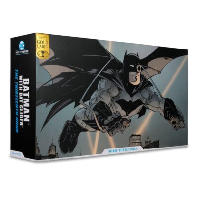 Figura Batman con Bat-Glider The Thirteenth Hour DC Multiverse Gold Label Mcfarlane