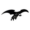 Figura Batman con Bat-Glider The Thirteenth Hour DC Multiverse Gold Label Mcfarlane
