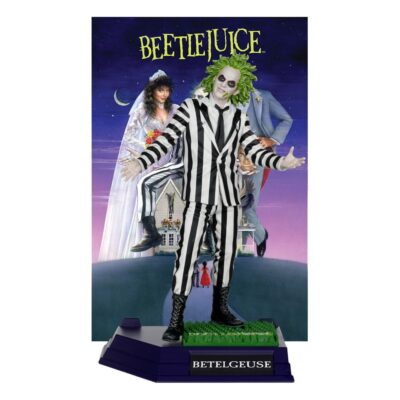 Estatua Beetlejuice Movie Maniacs Beetlejuice 17 cm McFarlane Toys