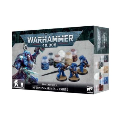 Infernus Marines + Pinturas . Warhammer
