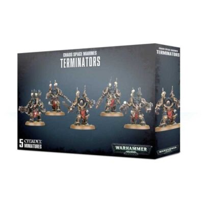 Chaos Space Marine Terminators. Warhammer