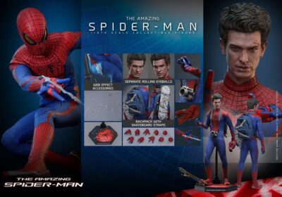 Figura The Amazing Spider-Man Movie Masterpiece Spider-Man Escala 1/6 Hot Toys