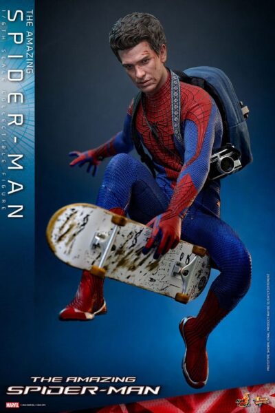 Figura The Amazing Spider-Man Movie Masterpiece Spider-Man Escala 1/6 Hot Toys