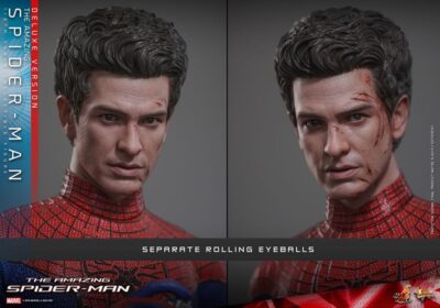 Figura The Amazing Spider-Man Movie Masterpiece Spider-Man Deluxe Escala 1/6 Hot Toys