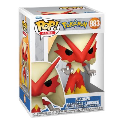 Figura Blaziken Pokémon POP Funko 983 para tu colección de Funkos