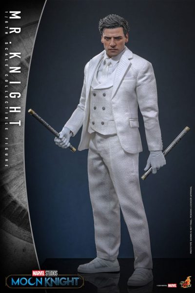 Figura Mr. Knight 1/6 Marvel Caballero Luna Moon Knight Hot Toys
