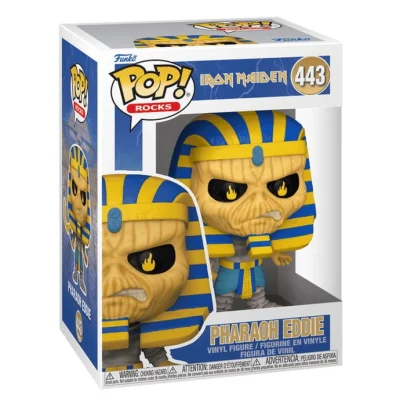 Figura Iron Maiden Eddie Faraón Powerslave POP Funko 443