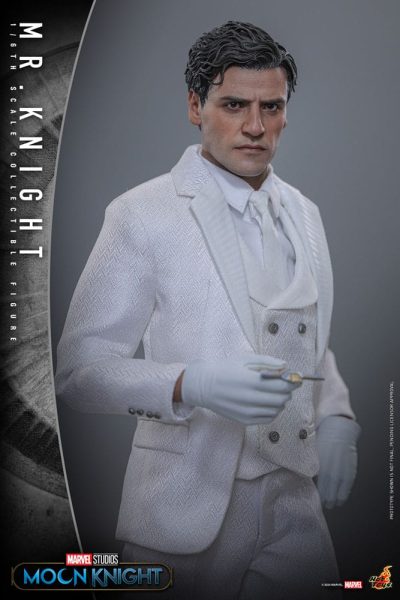 Figura Mr. Knight 1/6 Marvel Caballero Luna Moon Knight Hot Toys