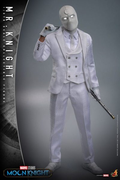 Figura Mr. Knight 1/6 Marvel Caballero Luna Moon Knight Hot Toys
