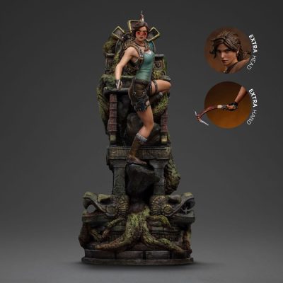 Figura Lara Croft Deluxe Art Scale 1/10 Tomb Raider Iron Studios