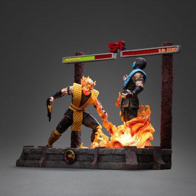Figura Scorpion Fatality Deluxe Art Scale 1/10 Mortal Kombat Iron Studios