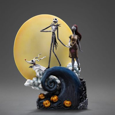 Figura Jack and Sally Deluxe Art Scale 1/10 Nightmare Before Christmas Iron Studios