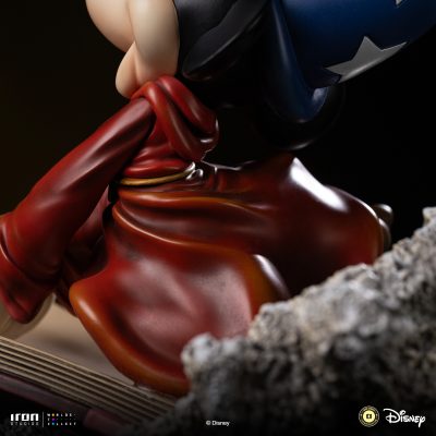 Estatua Sorcerer Mickey Disney Classic Vintage Collection Deluxe Escala 1/10 Iron Studios