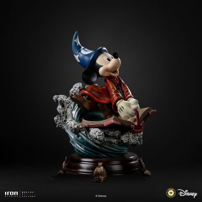 Estatua Sorcerer Mickey Disney Classic Vintage Collection Deluxe Escala 1/10 Iron Studios