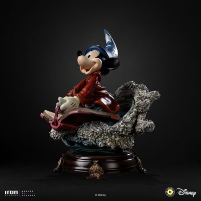 Estatua Sorcerer Mickey Disney Classic Vintage Collection Deluxe Escala 1/10 Iron Studios
