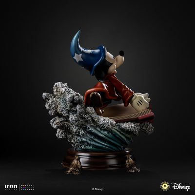 Estatua Sorcerer Mickey Disney Classic Vintage Collection Deluxe Escala 1/10 Iron Studios