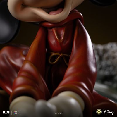 Estatua Sorcerer Mickey Disney Classic Vintage Collection Deluxe Escala 1/10 Iron Studios