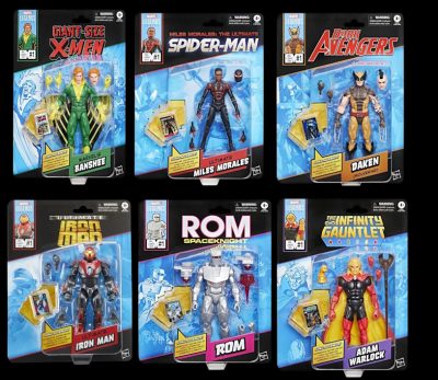 Pack 6 Figuras Marvel Legends Series Hasbro