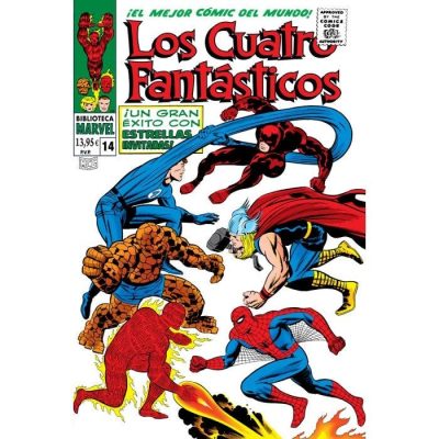 Biblioteca Marvel 83. Los Cuatro Fantásticos 14