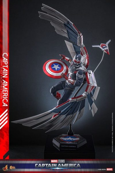 Captain America Brave New World Movie Masterpiece Action Figure Captain America 30 cmgg