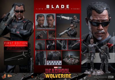 Deadpool & Wolverine Movie Masterpiece Action Figure 1/6 Blade 30 cm