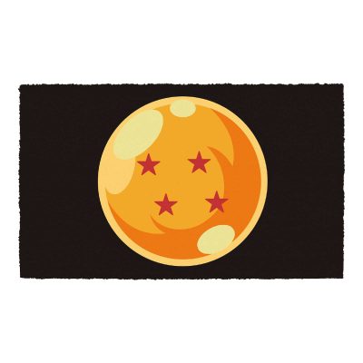 FELPUDO 60X40 CM BOLA 4 ESTRELLAS DRAGON BALL