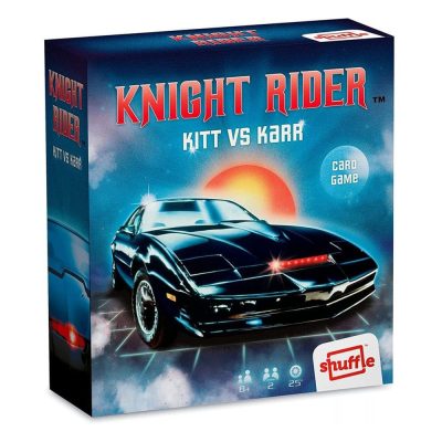 Knight Rider Juego de Cartas Kitt vs. Karr Retrof