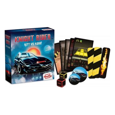 Knight Rider Juego de Cartas Kitt vs. Karr Retrof