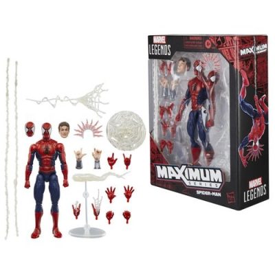 SPIDER-MAN MAXIMUM SERIES FIGURA 15 CM SPIDER-MAN MARVEL LEGENDS SERIES3