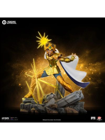 Estatua Leo Aiolia Saint Seiya Art Scale 1/10 Iron Studios