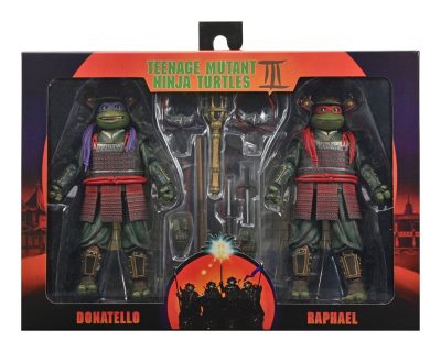 Pack 2 Figuras Donatello Y Raphael Tortugas Ninja III Neca