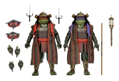 Pack 2 Figuras Donatello Y Raphael Tortugas Ninja III Neca
