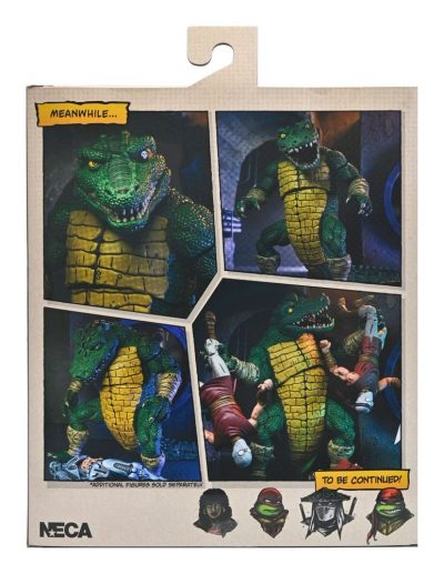 Figura Leatherhead Tortugas Ninja Mirage Comics Neca