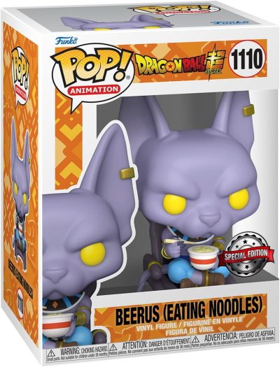 beerus eating noodles funko pop 1110