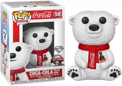 oso polar coca cola funko pop 58