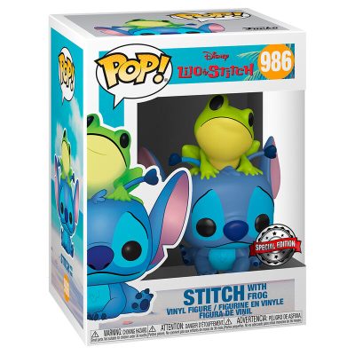 lilo stitch con rana funko pop 986