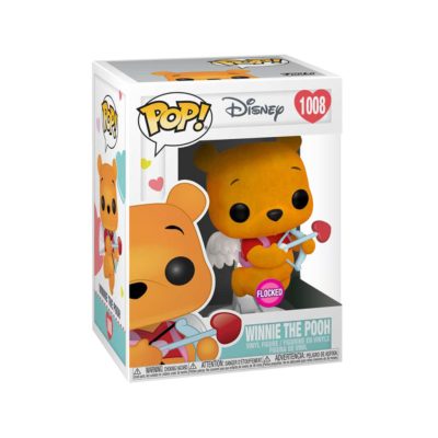 winnie the pooh san valentin funko pop 1008 flocked