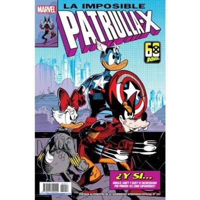 El Asombroso Spiderman Especial (Portada Alternativa Disney - What if? La Imposible Patrulla-X #268