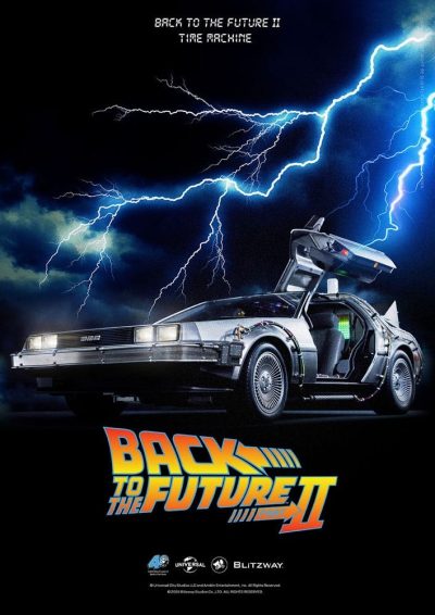 Back to the Future II Premium UMS Action vehicle 1/6 Time Machine 74 cm