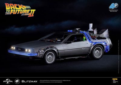 Back to the Future II Premium UMS Action vehicle 1/6 Time Machine 74 cm