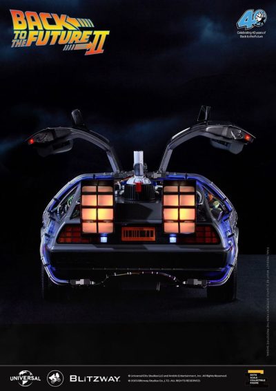 Back to the Future II Premium UMS Action vehicle 1/6 Time Machine 74 cm