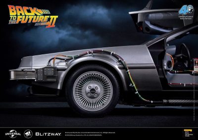 Back to the Future II Premium UMS Action vehicle 1/6 Time Machine 74 cm