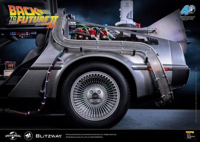 Back to the Future II Premium UMS Action vehicle 1/6 Time Machine 74 cm
