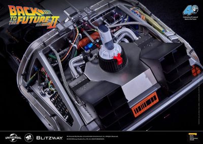 Back to the Future II Premium UMS Action vehicle 1/6 Time Machine 74 cm