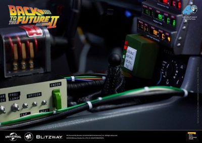 Back to the Future II Premium UMS Action vehicle 1/6 Time Machine 74 cm