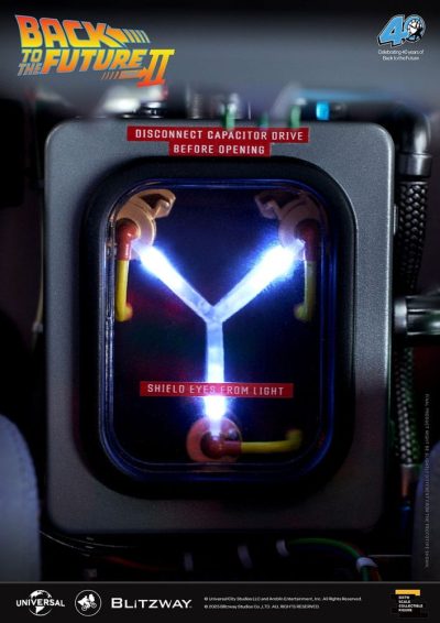 Back to the Future II Premium UMS Action vehicle 1/6 Time Machine 74 cm