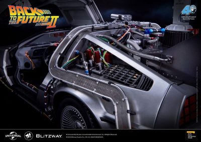 Back to the Future II Premium UMS Action vehicle 1/6 Time Machine 74 cm