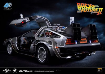 Back to the Future II Premium UMS Action vehicle 1/6 Time Machine 74 cm