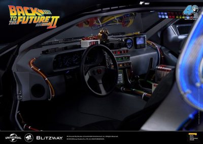 Back to the Future II Premium UMS Action vehicle 1/6 Time Machine 74 cm
